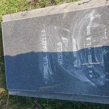 WESSELS Cornelia Isabella nee KRYNAUW 1908-1968