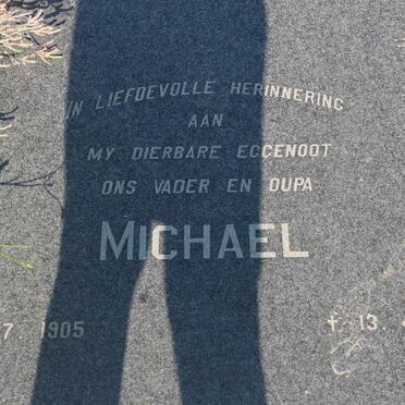 WALT Michael, v.d. 1905-1965 &amp; Maria S. OLIVIER 1906-1986