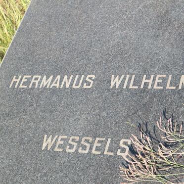 WESSELS Hermanus Wilhelmus 1896-1959