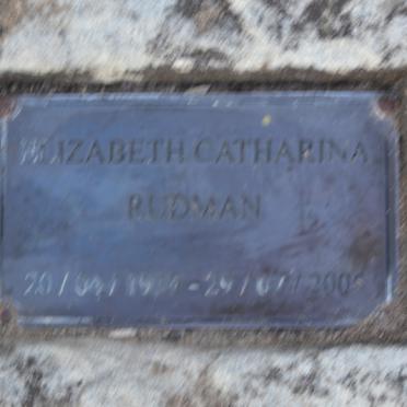 RUDMAN Elizabeth Catharina 19??-200?