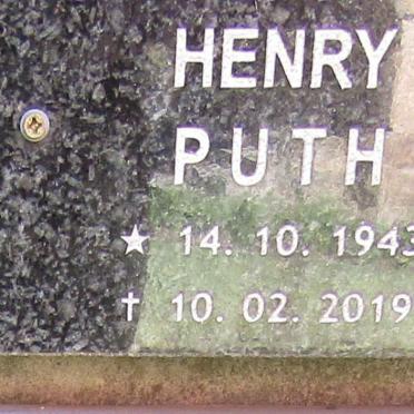 PUTH Henry 1943-2019