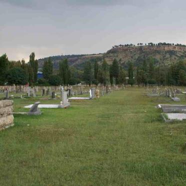 2. Overview of Ficksburg cemetery