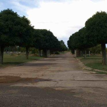 1. Entrance to Ficksburg cemetery, Orange Free State