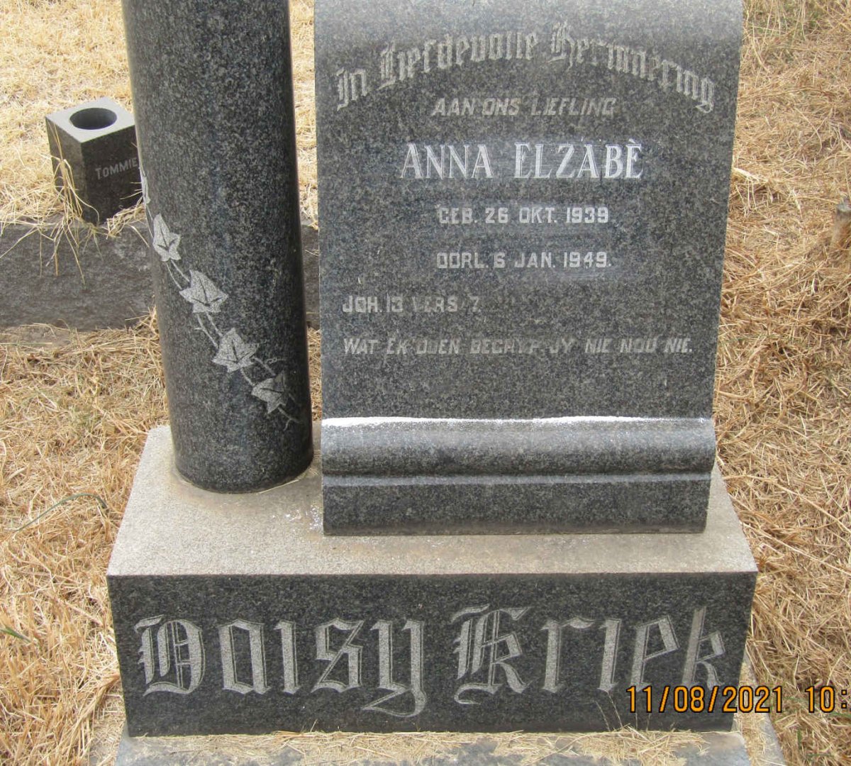 KRIEK Anna Elzabe 1939-1949