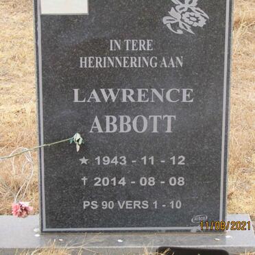 ABBOTT Lawrence 1943-2014