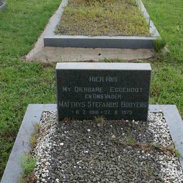 BOOYENS Matthys Stefanus 1910-1975