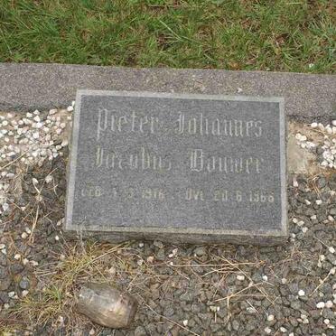 BOUWER Pieter Johannes Jacobus 1916-1966