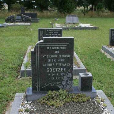 COETZEE Andries Stephanus 1933-1978