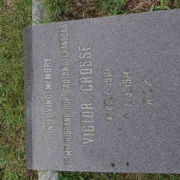 CROSSE Victor 1907-1974