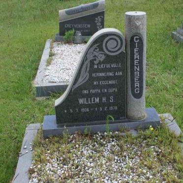 CIERENBERG Willem H.S. 1906-1978