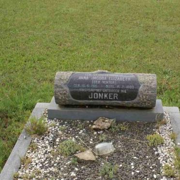 JONKER Anna Jacoba Elizabeth nee VENTER 1915-1980