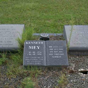 MEY Christiaan Petrus 1896-1979 &amp; Ivy Irené FERREIRA 1891-1975 :: MEY Kenneth 1926-1996