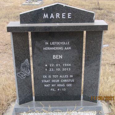 MAREE Ben 1944-2013