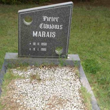MARAIS Pieter Claudius 1958-1985