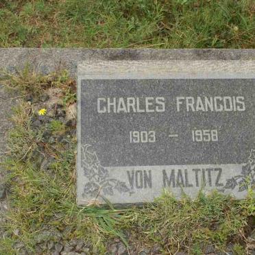 MALTITZ Charles Francois, von 1903-1958 &amp; Hettie 1907-1991