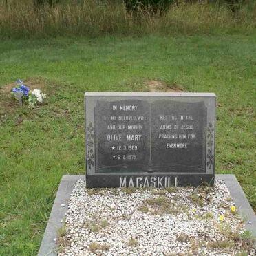 MACASKILL Olive Mary 1909-1975