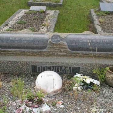 ODENDAAL Willem Jacobus 1919-1959 &amp; Cornelia Hercoliena FRY 1917-2002