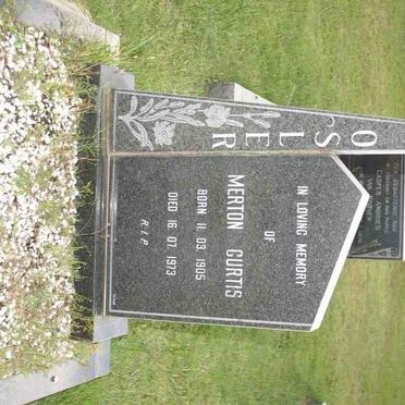 OSLER Merton Curtis 1905-1973