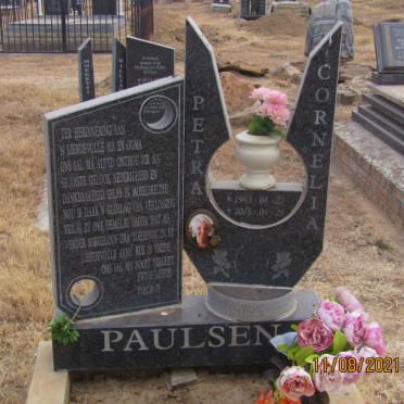 PAULSEN Petra Cornelia 1943-2016