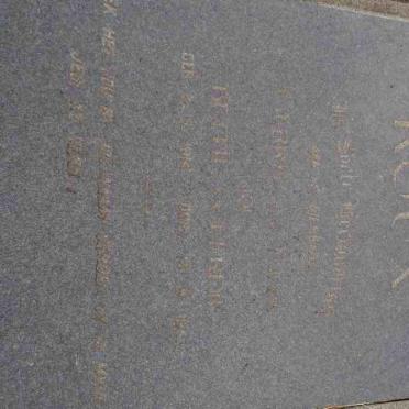 ROUX Gerrie 1914-1937 &amp; Maria