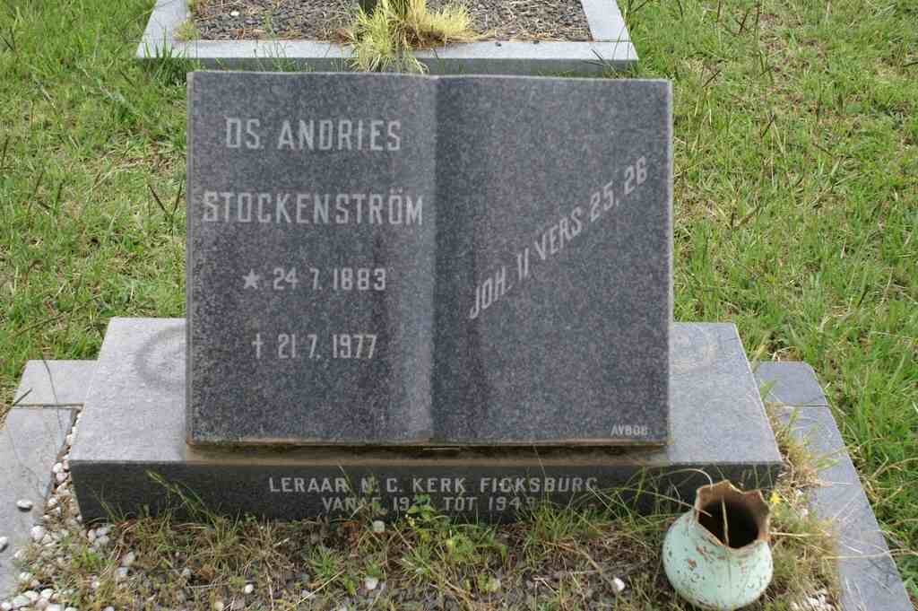 STOCKENSTRÖM Andries 1883-1977