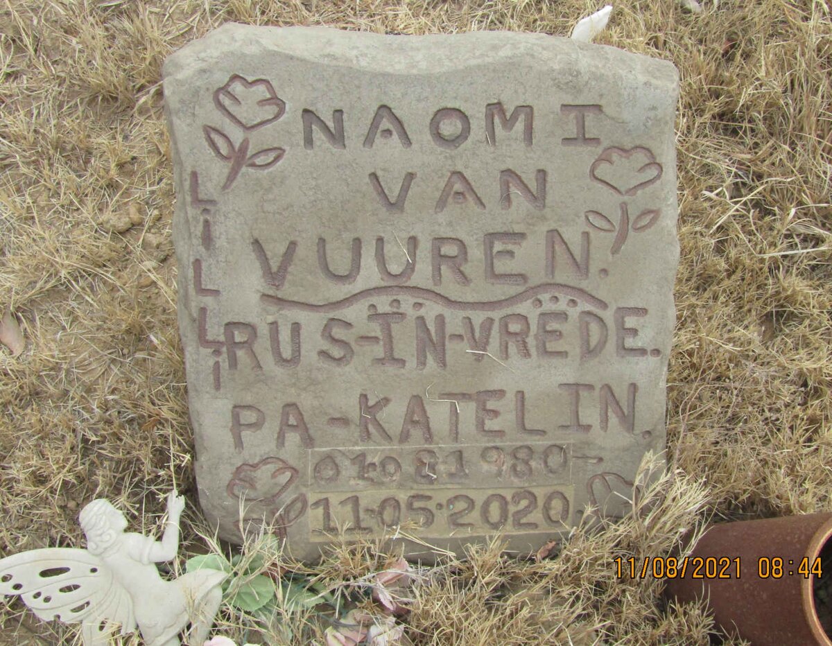 VUUREN Naomi, van 1980-2020