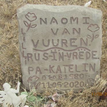VUUREN Naomi, van 1980-2020