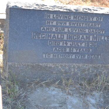 MILLS Reginald Ingram -1936