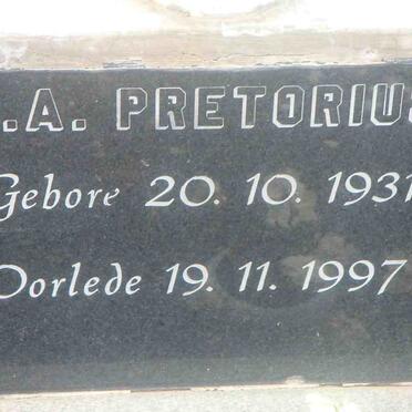 PRETORIUS S.A. 1931-1997