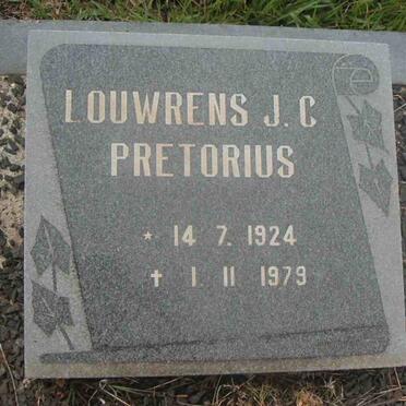 PRETORIUS Louwrens J.C. 1924-1979