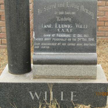 WILLE Ludwig 1921-1946