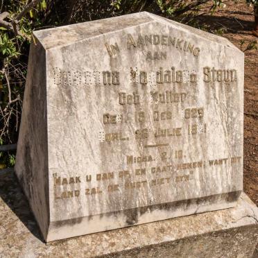 Free State, FOURIESBURG district, Bellevue 399, farm cemetery