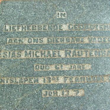 RAUTENBACH Esias Michael -1904