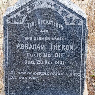 THERON Abraham 1911-1931