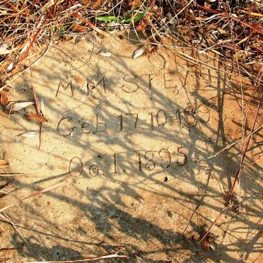 Free State, FOURIESBURG district, Middenin, farm cemetery
