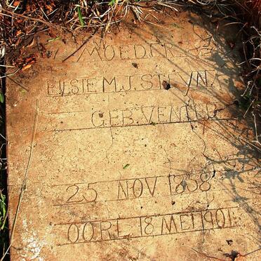 STEYN Elsie M.J. nee VENTER 1858-1901