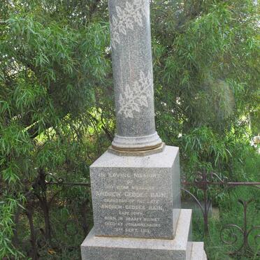 BAIN Andrew Geddes -1912