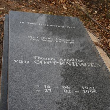 COPPENHAGEN Thomas Arnoldus, van 1922-1995