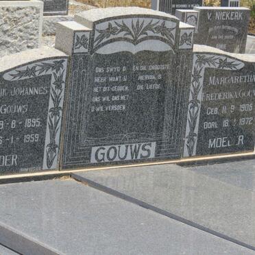 GOUWS Hendrik Johannes 1895-1959 &amp; Margaretha Frederika 1905-1972