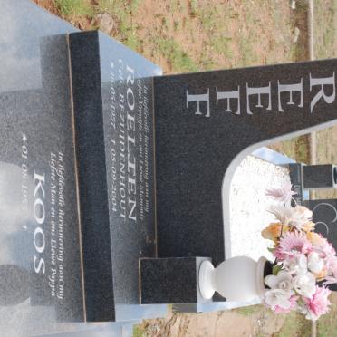 GREEFF Roelien nee BEZUIDENHOUT 1957-2004 :: GREEFF Koos 1955-