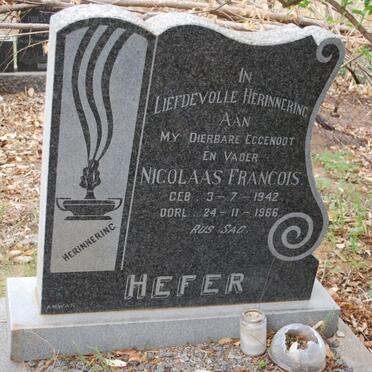 HEFER Nicolaas Francois 1942-1968