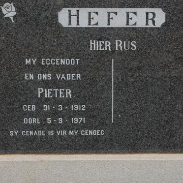 HEFER Pieter 1912-1971