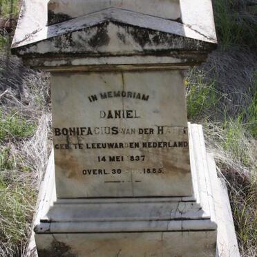 HAER Daniel Bonifacius, van der 1837-1885 