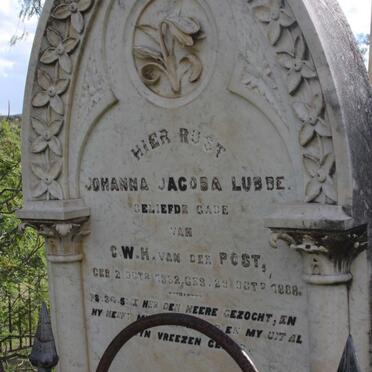 LUBBE Johanna Jacoba 1852-1888