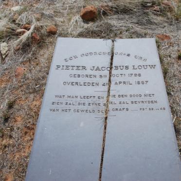 LOUW Pieter Jacobus 1798-1867