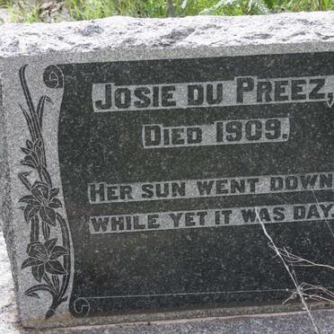 PREEZ Josie, du -1909