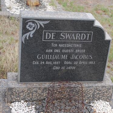 SWARDT Guilliaume Jacobus, de 1897-1953