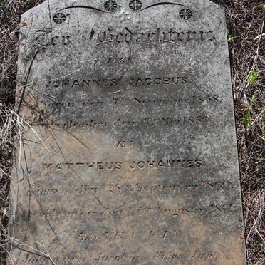 SPIES Johannes Jacobus 1858-1859 :: ? Mattheus Johannes 1860-1861 ::