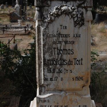 TOIT Thomas Arnoldus, du 1853-1924