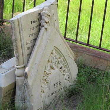 TOIT Thomas Arnoldus, du 1829-1897 :: REYNHARDT Johanna Hilgonda nee ROSSAUW 1836-1897